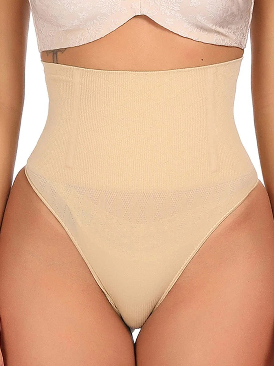 High Waisted Sculpted Thong