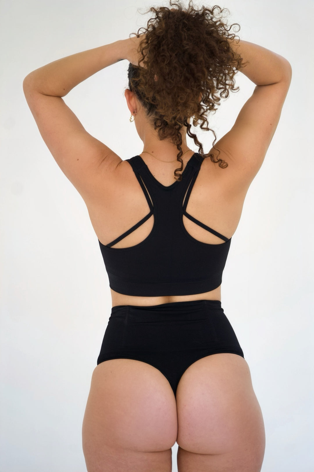 High Waisted Sculpted Thong